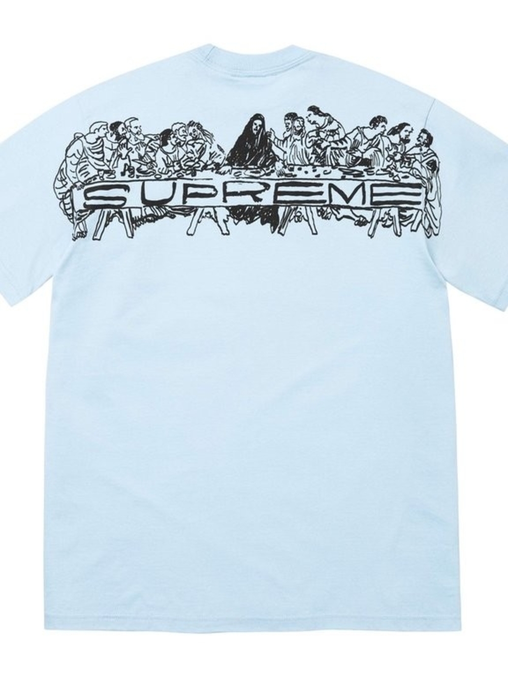 Supreme Supper Powder Blue Graphic Tee - Brand New In Bag